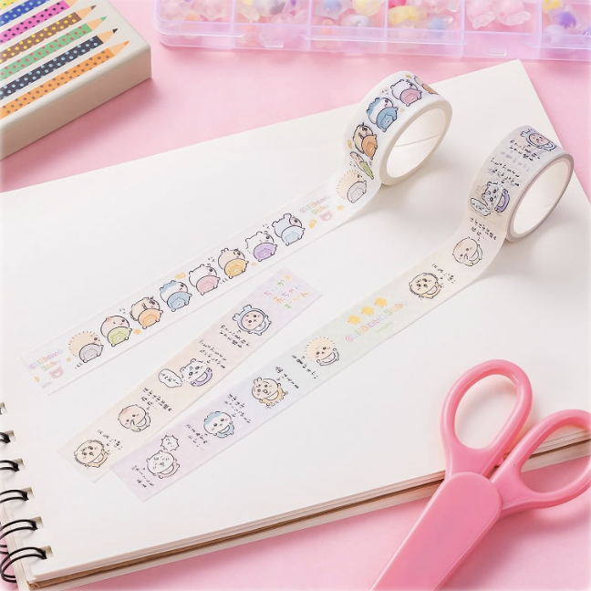 [Pre-order] "Chiikawa" Chiikawa Baby - Masking Tape - Bye Bye